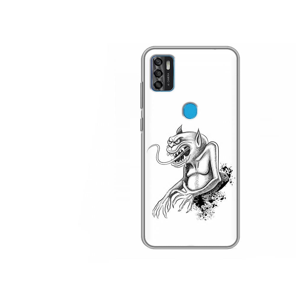 

Чехол MyPads Tocco для ZTE Blade A7s 2020 чорт (PT158171.472.692), Tocco
