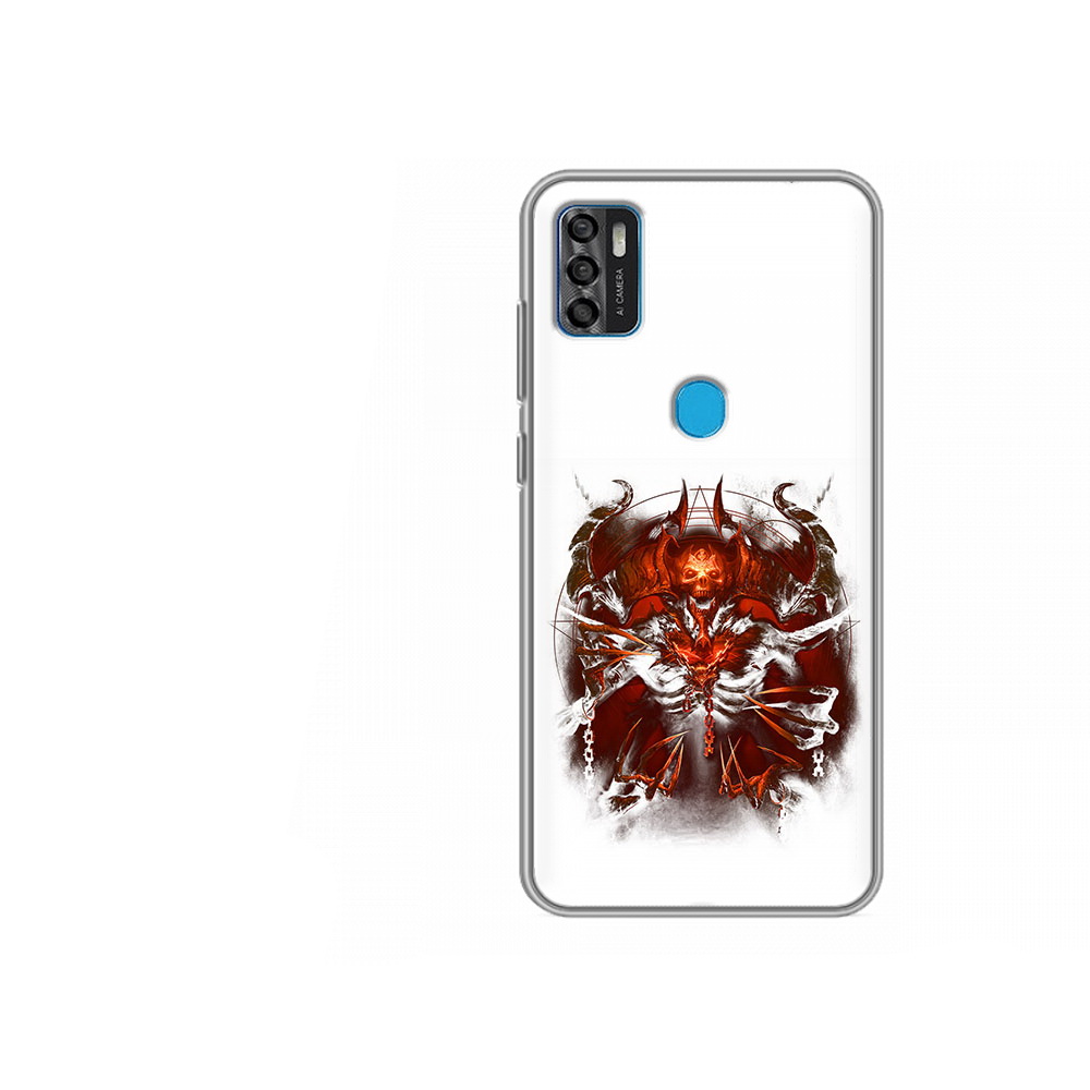 

Чехол MyPads Tocco для ZTE Blade A7s 2020 яркий демон (PT158171.472.708), Tocco