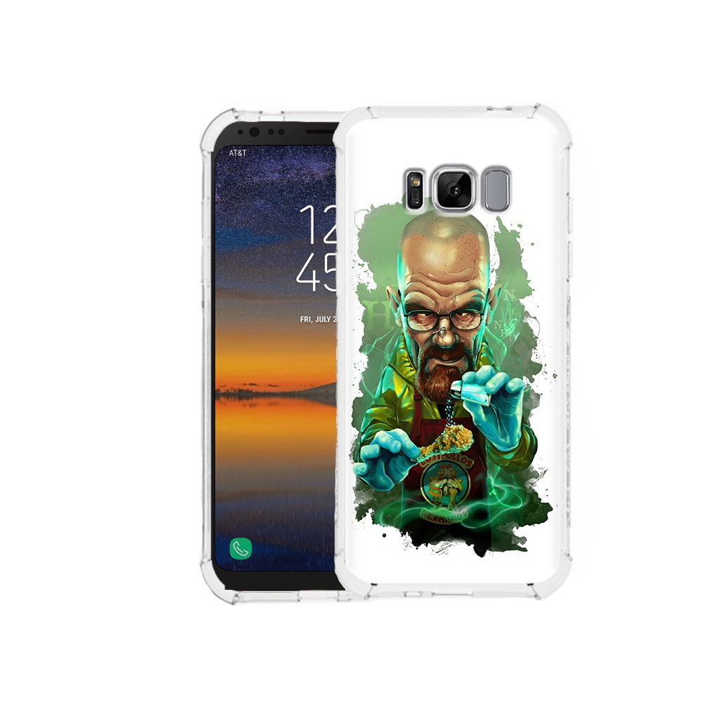 

Чехол MyPads Tocco для Samsung Galaxy S8 повар (PT107395.590.546), Прозрачный, Tocco