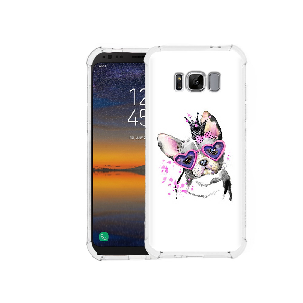 

Чехол MyPads Tocco для Samsung Galaxy S8 принцесса (PT107395.590.558), Прозрачный, Tocco