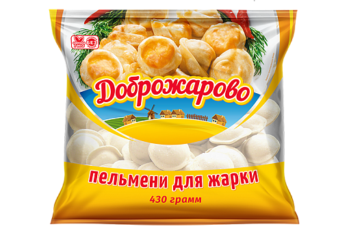 

Пельмени Доброжарово для жарки 430 г