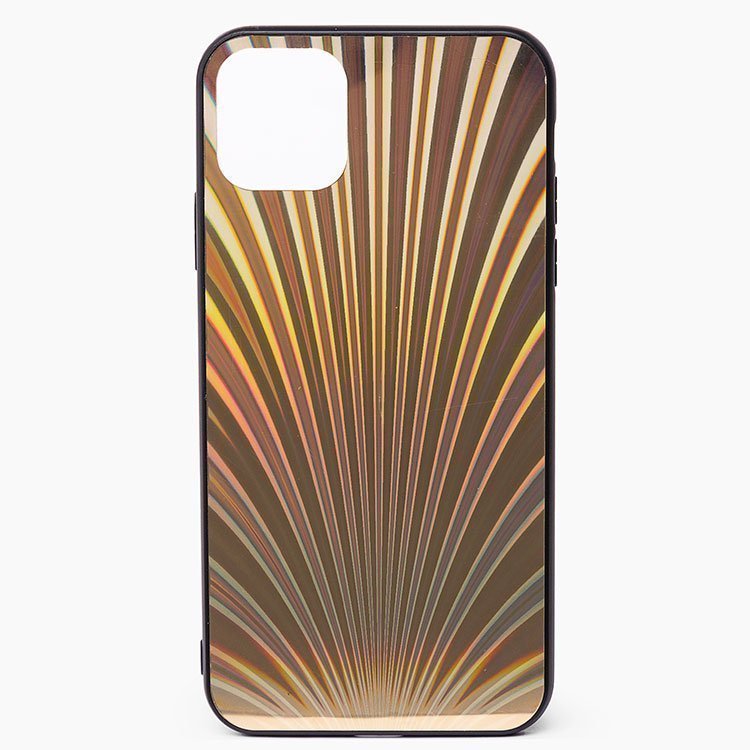 

Чехол iPhone 11 Pro Max силиконовый со стеклянной вставкой STC004 <золотой>, Золотистый, iPhone 11 Pro Max