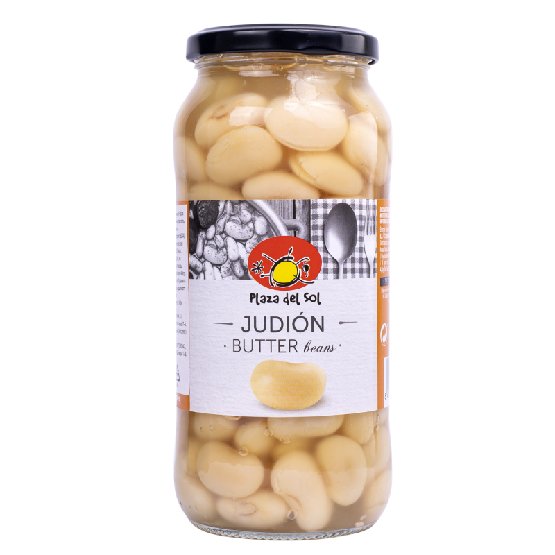 Фасоль Plaza del Sol белая варёная, 540 г
