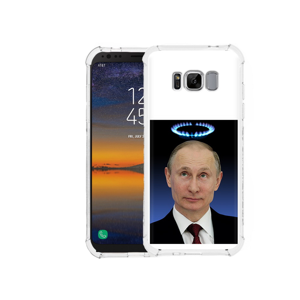 

Чехол MyPads Tocco для Samsung Galaxy S8 святой газ (PT107395.590.594), Прозрачный, Tocco