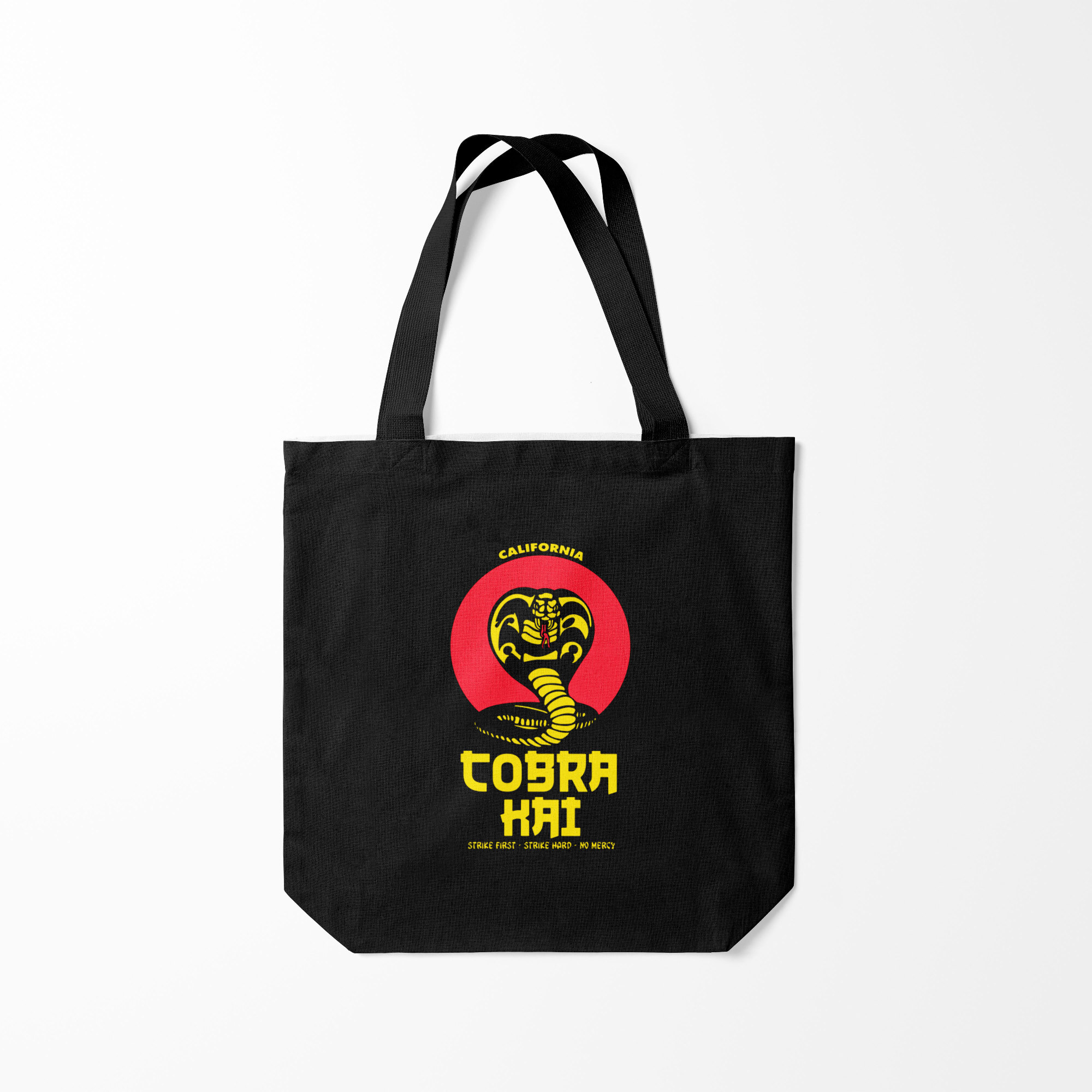 

Сумка шoппер унисекс Burnettie Cobra Kai California, черный, Cobra Kai California