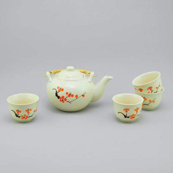 Набор для чая на 4 персоны Цветок сакуры DS-TPS-80 KNP-DS-TPS-80