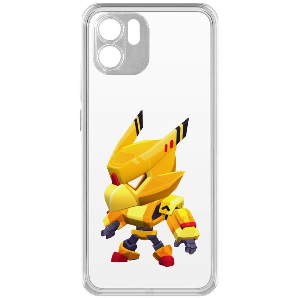 

Чехол-накладка Brawl Stars-Ворон Золотой Меха для Xiaomi Redmi A1