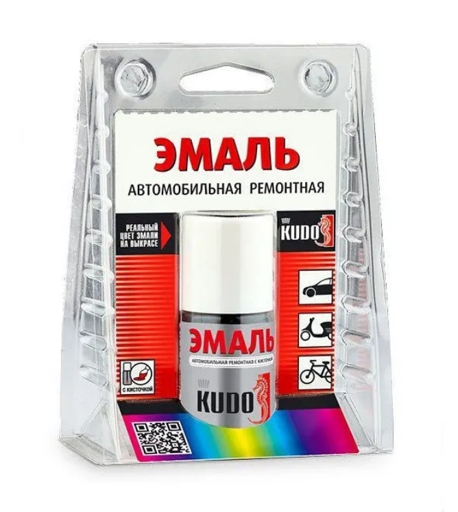 

KU-73154 Эмаль авто/рем.с кисточкой (15мл.) "Mazda 22V" серебро металлик, Серебристый
