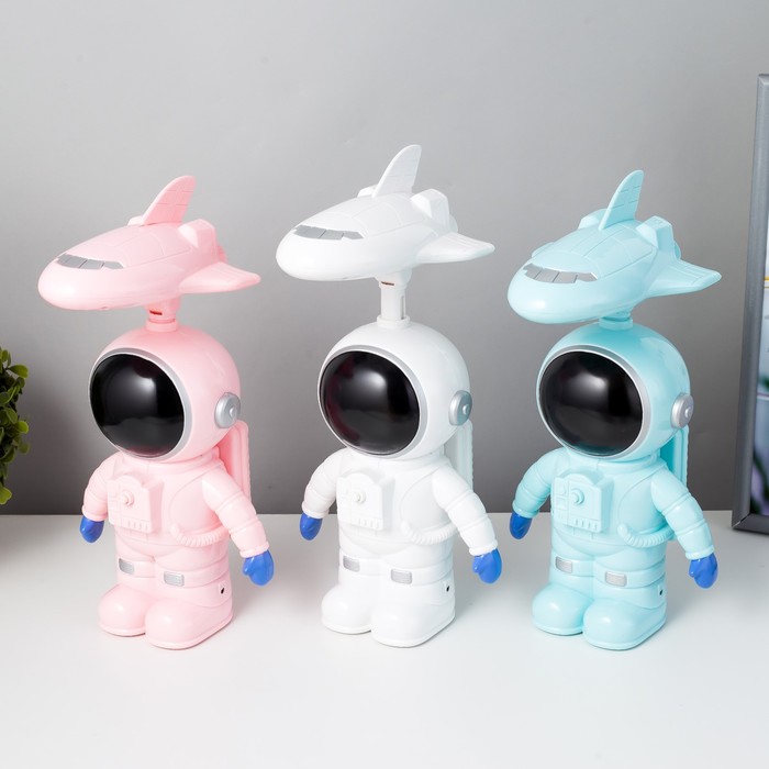 

Настольная лампа "Космонавт и космолёт" LED USB АКБ МИКС 14,5х15х29,5 см
