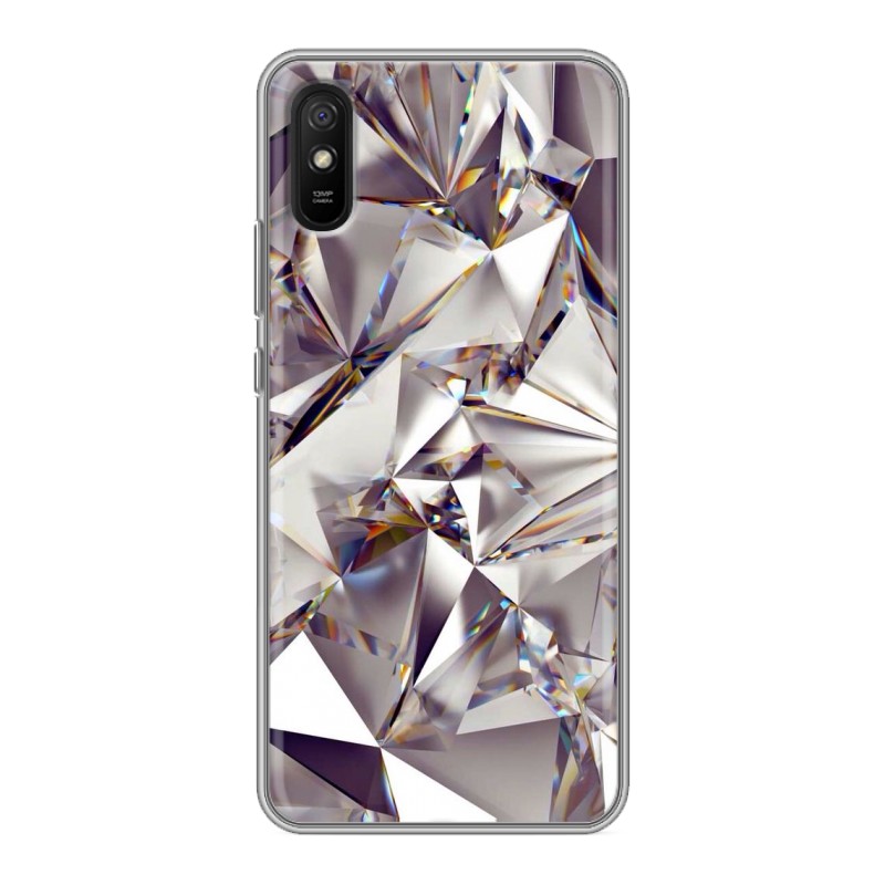 

Дизайнерский силиконовый чехол для Xiaomi RedMi 9A Кристаллы
