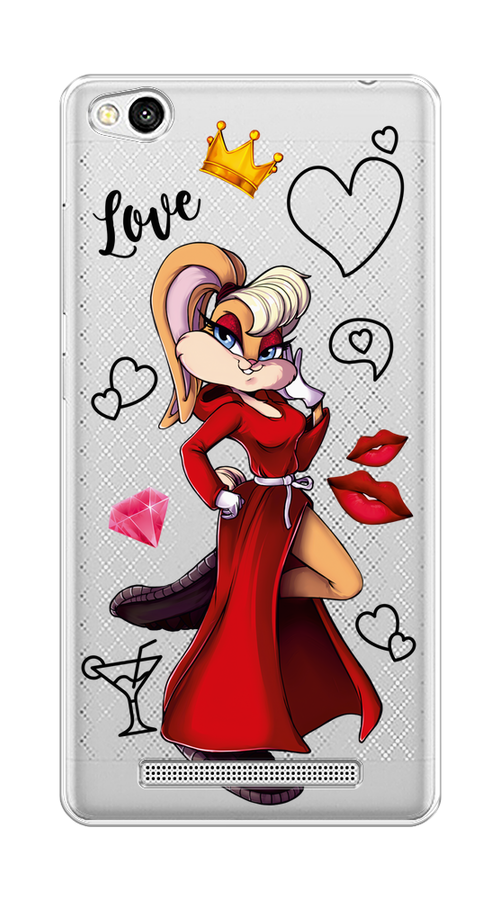 

Чехол на Xiaomi Redmi 3 "Rich Lola Bunny", Красный;бежевый;оранжевый, 30850-6