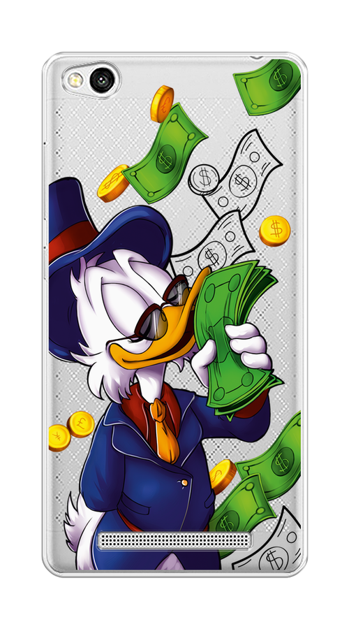 

Чехол на Xiaomi Redmi 3 "Scrooge McDuck with Money", Синий;зеленый;белый, 30850-6