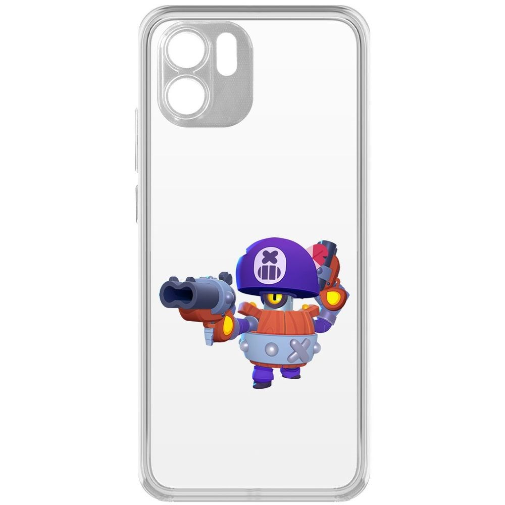 

Чехол-накладка Brawl Stars-Дэррил для Xiaomi Redmi A1