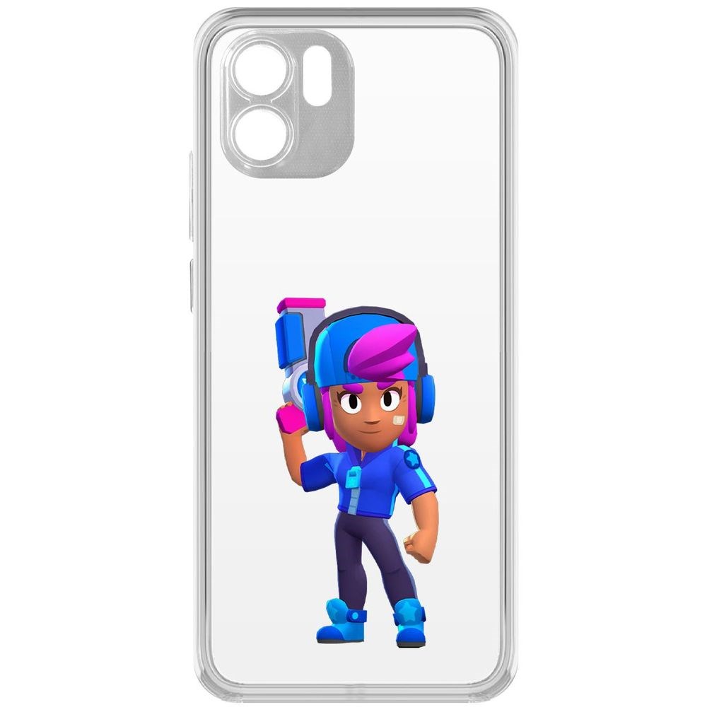 

Чехол-накладка Brawl Stars-Звёздная Шелли для Xiaomi Redmi A1