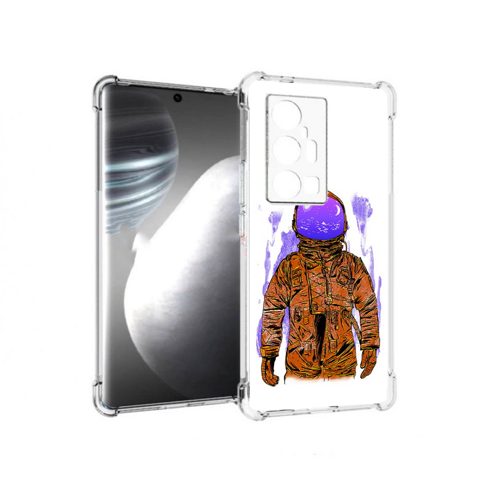 

Чехол MyPads Tocco для Vivo X7 Pro нарисованный мужчина в скафандре (PT227071.403.510), Прозрачный, Tocco