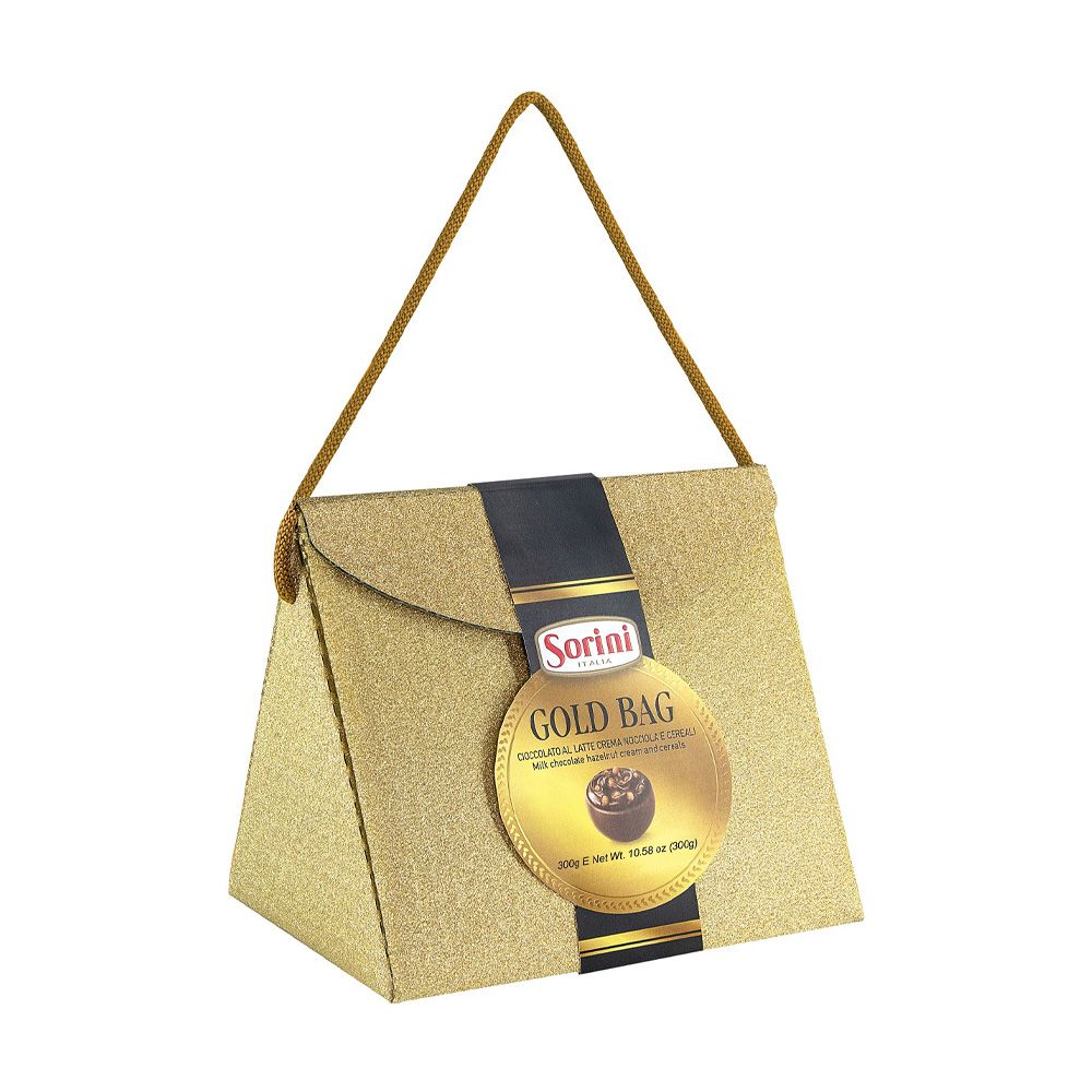 Набор конфет Sorini Borsetta Glitter Bag Grande с фундуком 300 г