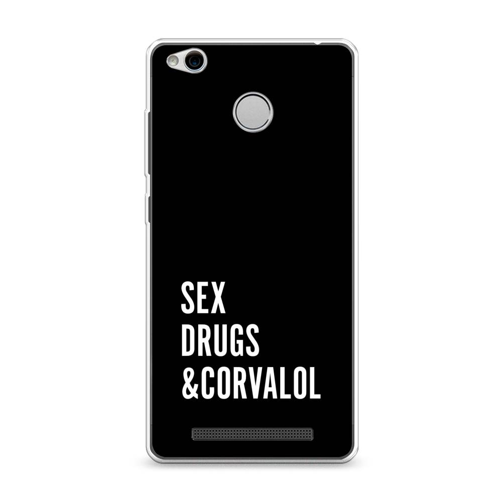 

Чехол на Xiaomi Redmi 3 Pro (3S) "Corvalol", Черный;серый;белый, 30950-6