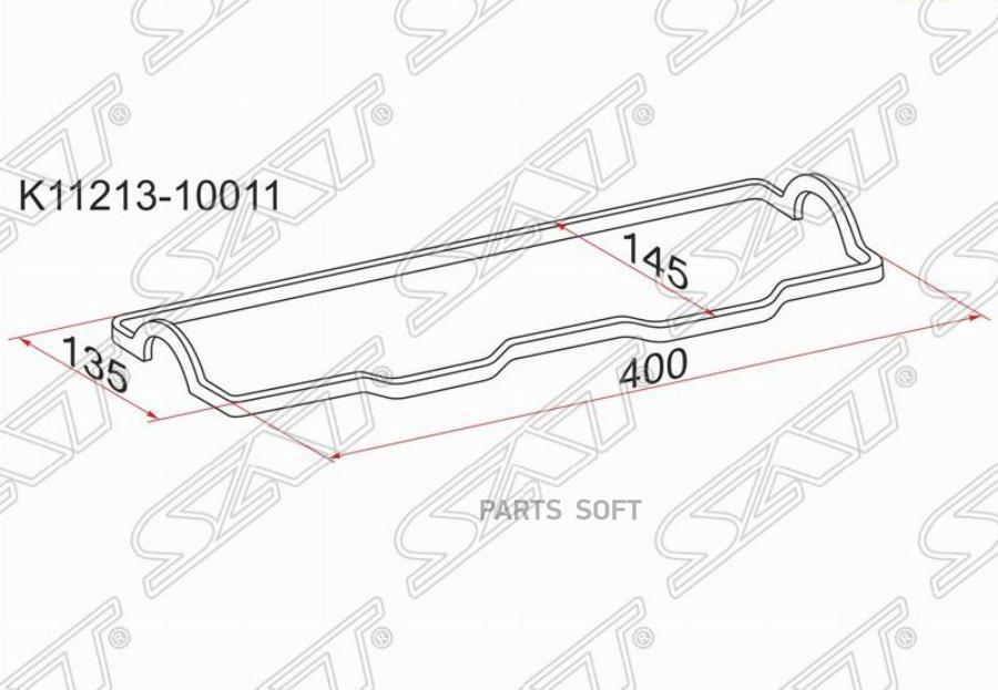 Sat K11213-10011 Прокладка Клапанной Крышки Ty 2E, 3E 1Шт