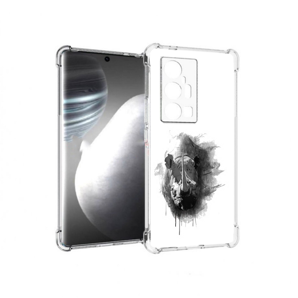 

Чехол MyPads Tocco для Vivo X7 Pro носорог (PT227071.403.523), Прозрачный, Tocco