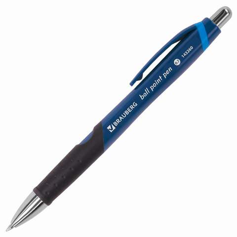 

Ручка шариковая Brauberg "Urban" 143260, синяя, 0.35 мм, 12 штук