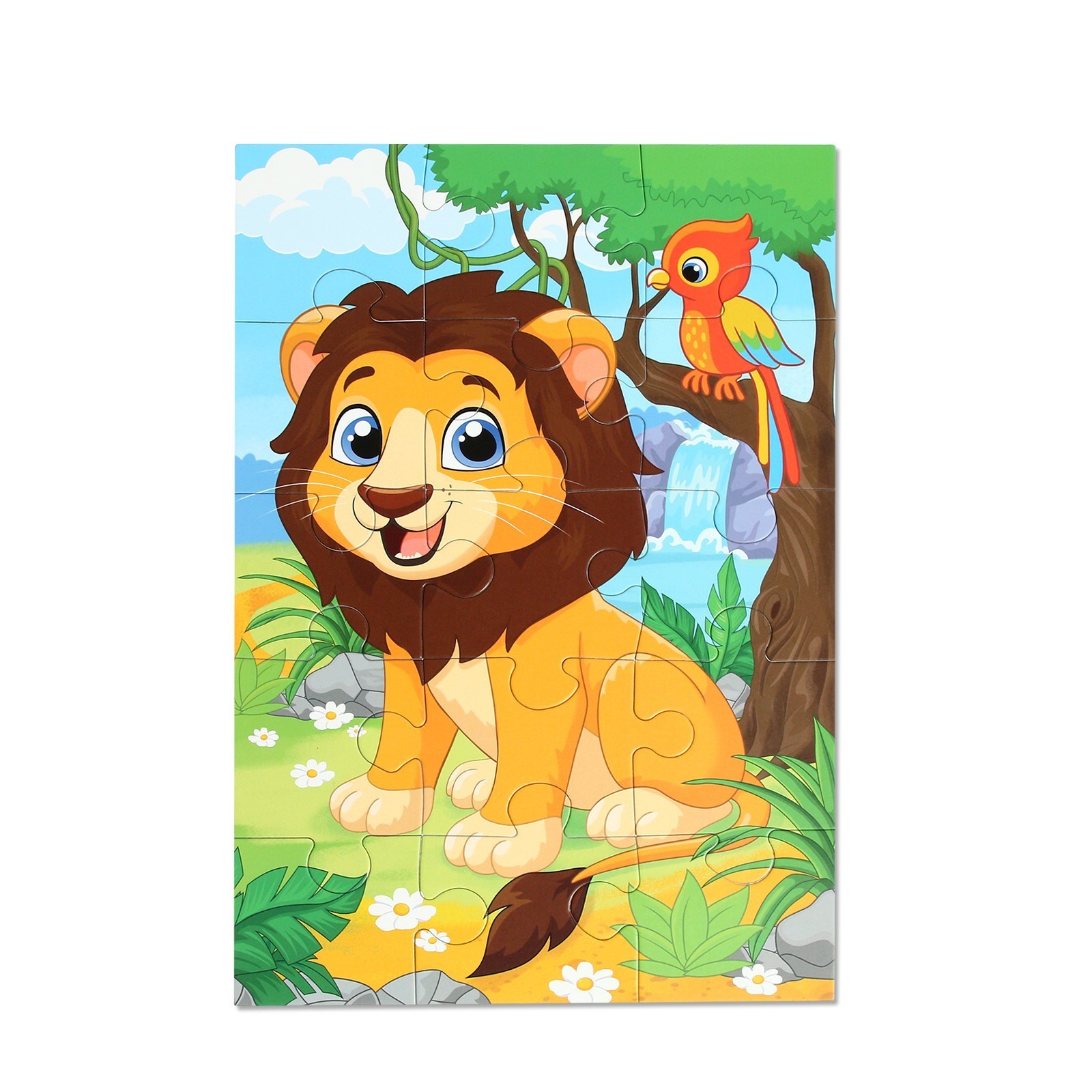 

Макси-пазлы Puzzle Time Маленький львёнок, 15 деталей