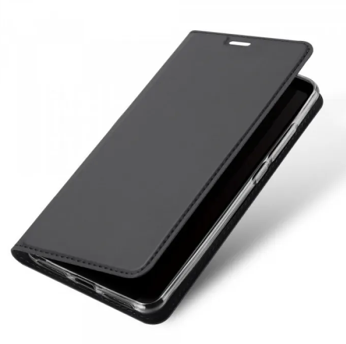 

Чехол-книжка для Xiaomi Redmi 7, DU DU, боковой, серый