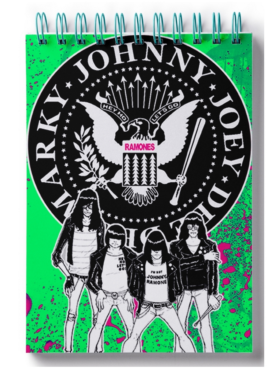 

Блокнот DRABS Ramones четверо