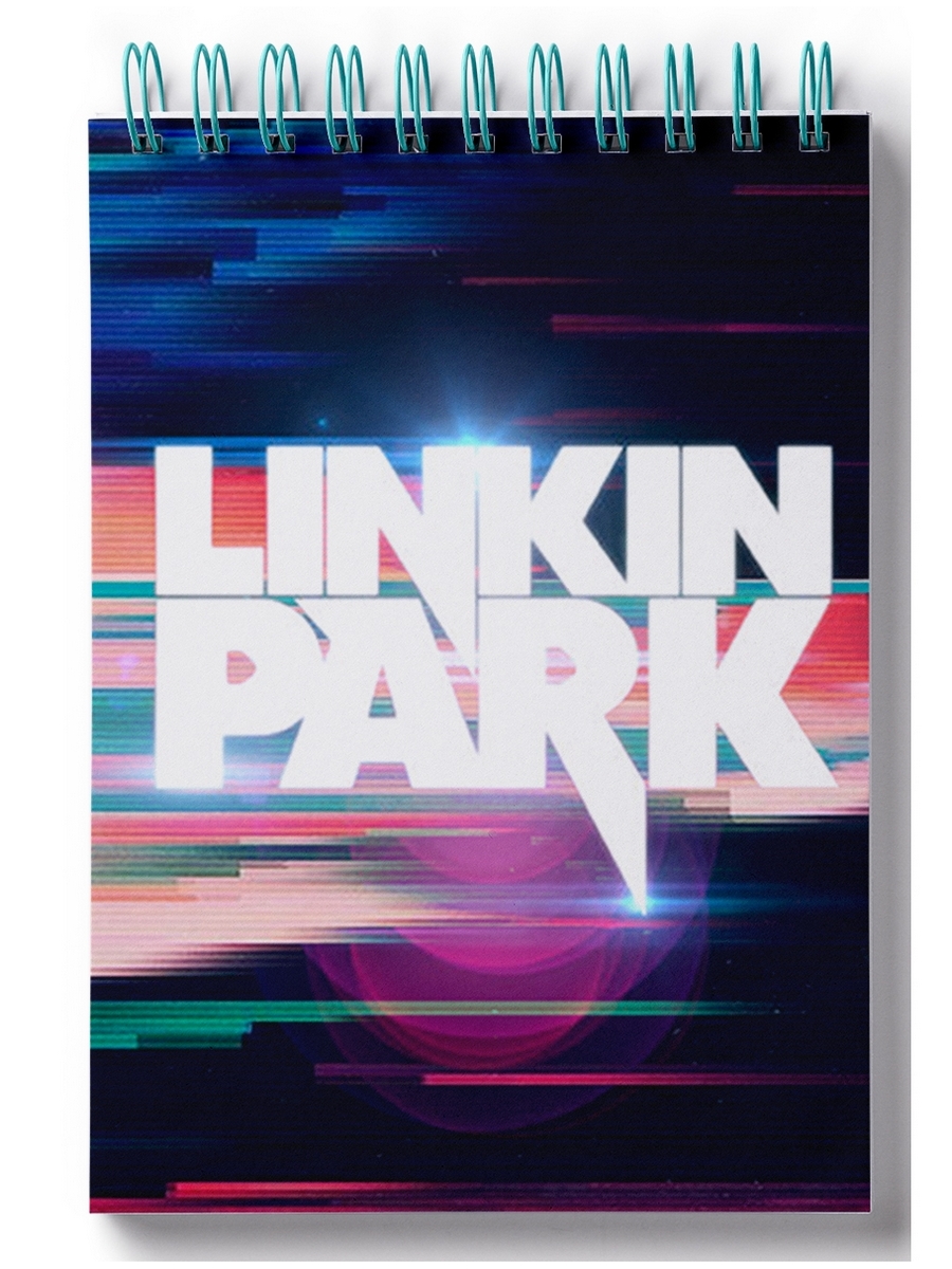 

Блокнот DRABS Linkin Park Разноцветные блики