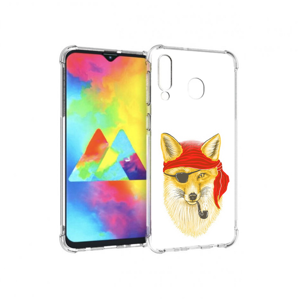 Чехол MyPads Tocco для Samsung Galaxy M30 лиса-пират (PT138437.525.440)