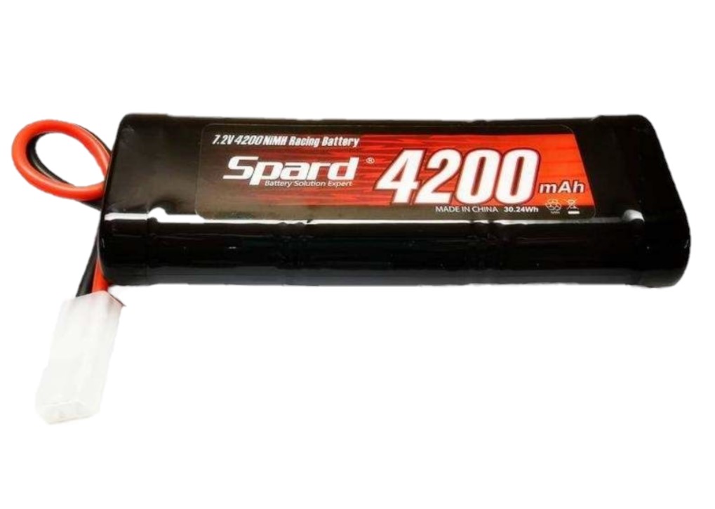 Аккумулятор Ni-Mh Spard 4200mAh, 7,2V, Tamiya - SP42NM72TAM