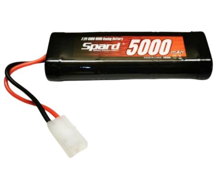 Аккумулятор Ni-Mh Spard 5000mAh, 7,2V, Tamiya - SP50NM72TAM