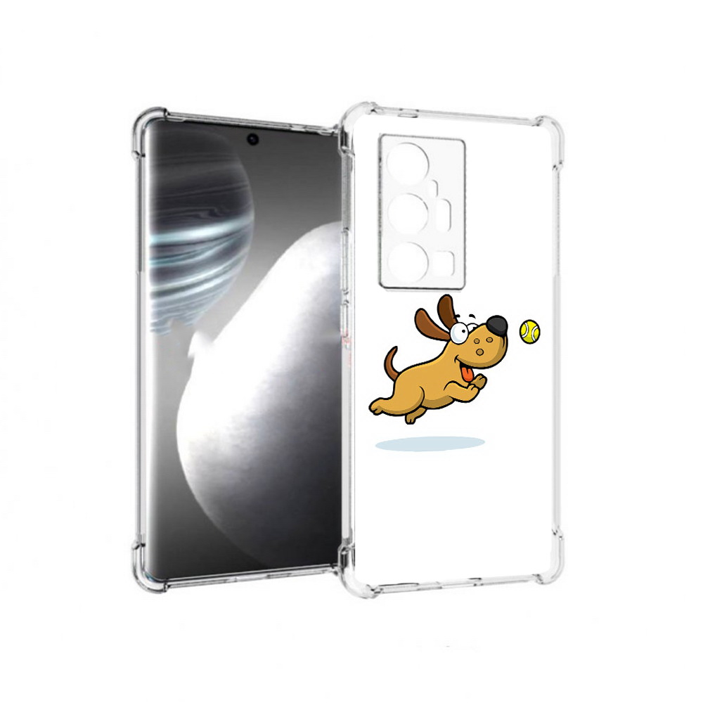 

Чехол MyPads Tocco для Vivo X7 Pro пёсик (PT227071.403.563), Прозрачный, Tocco