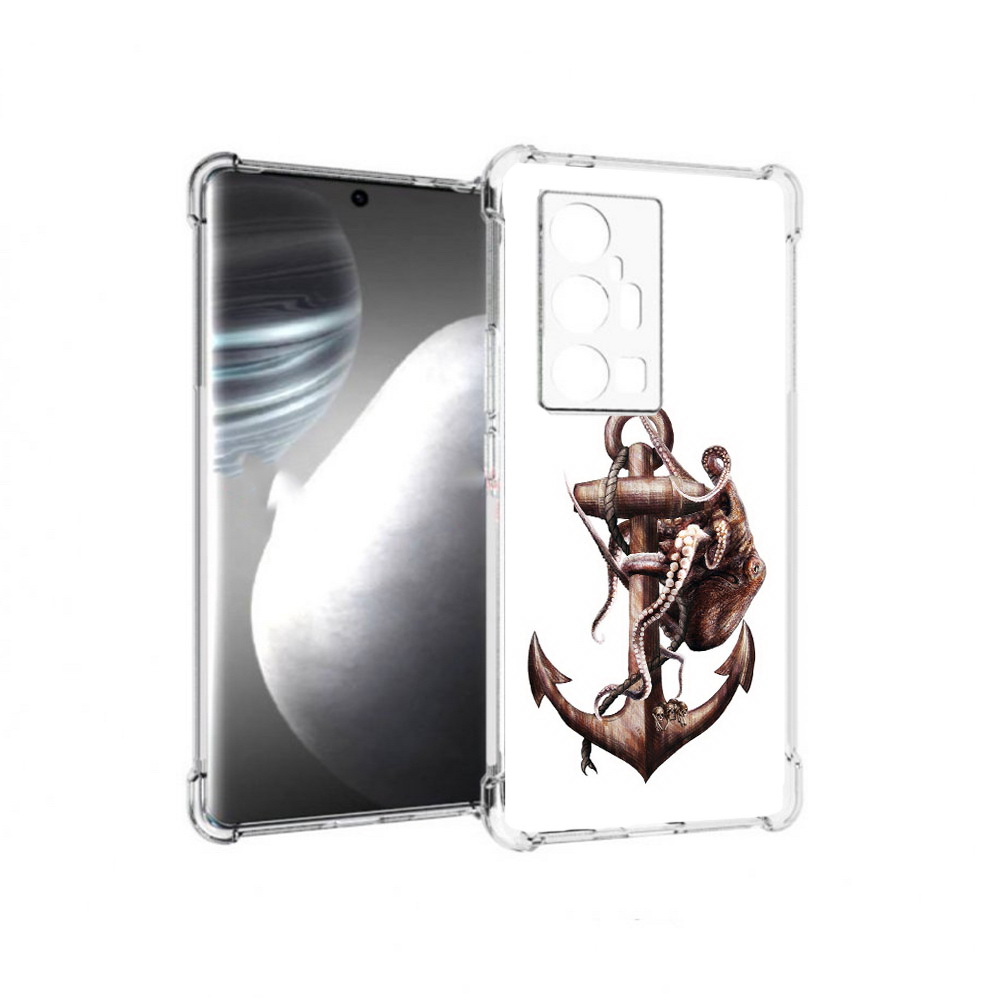 

Чехол MyPads Tocco для Vivo X7 Pro ржавый якорь (PT227071.403.579), Прозрачный, Tocco
