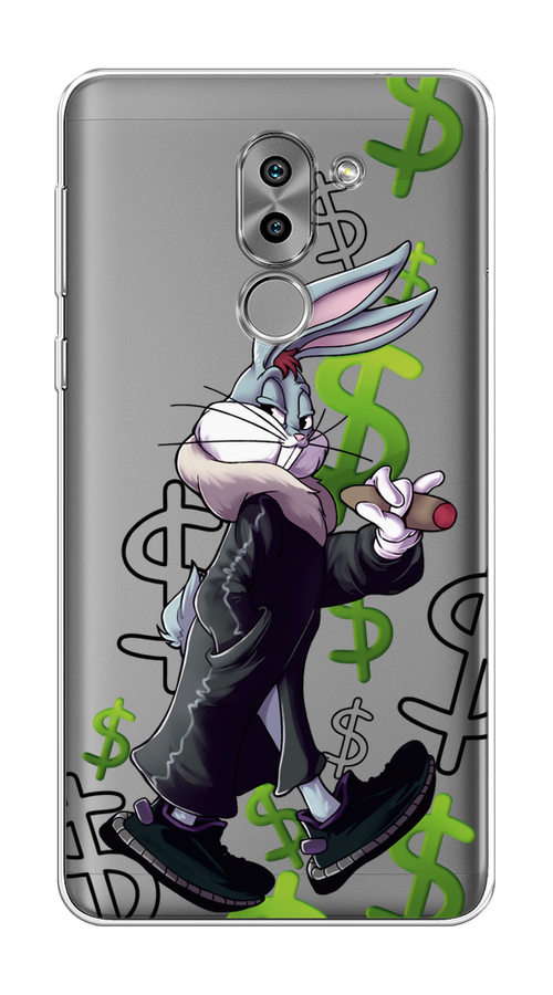 

Чехол на Honor 6X "Rich Bugs Bunny", Зеленый;черный;голубой, 60750-6