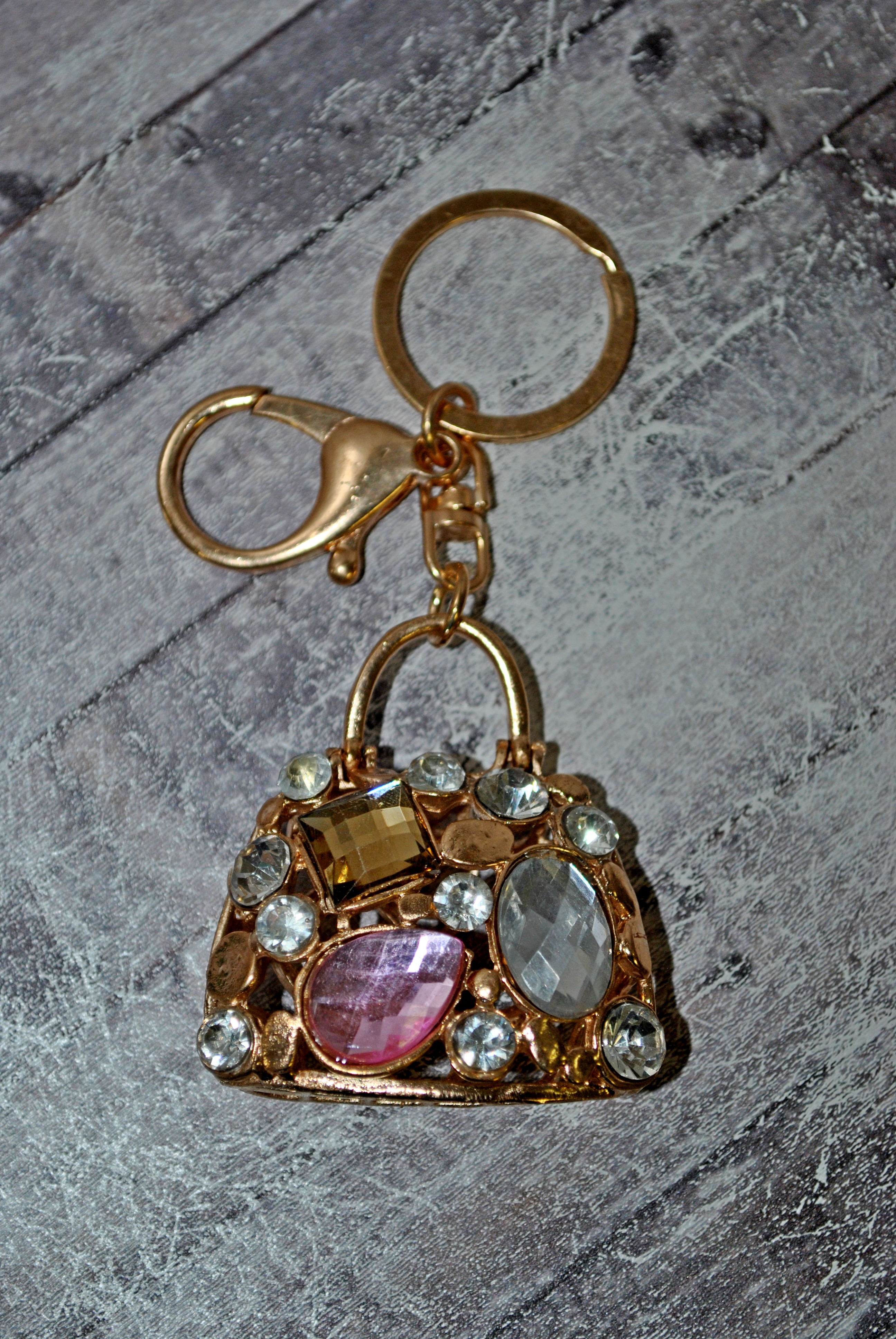 

Брелок женский Fashion Jewelry Bag золотистый, Разноцветный, Bag