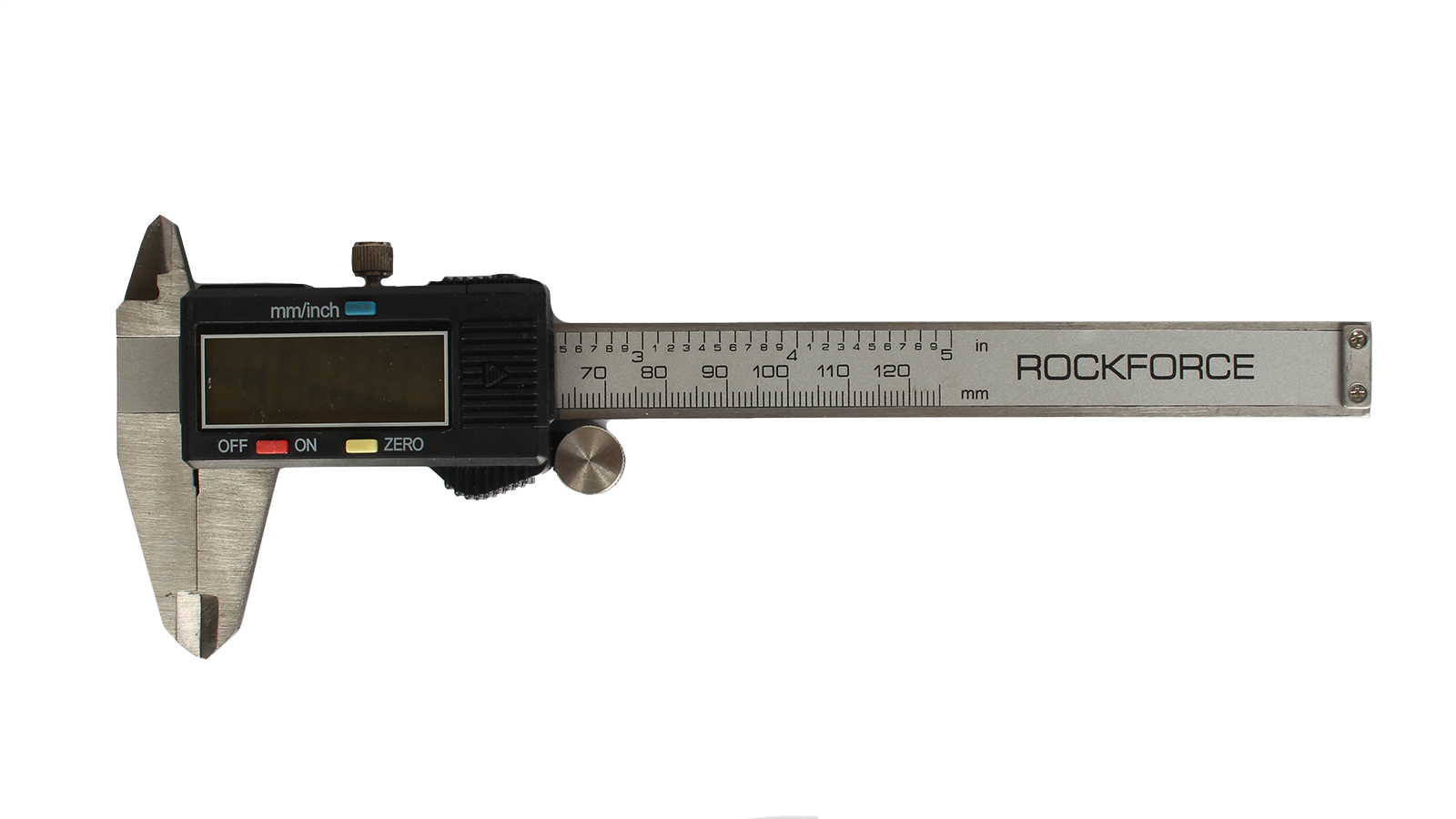 фото Штангенциркуль rockforce электронный 0-125мм 0.01мм в футляре rock force