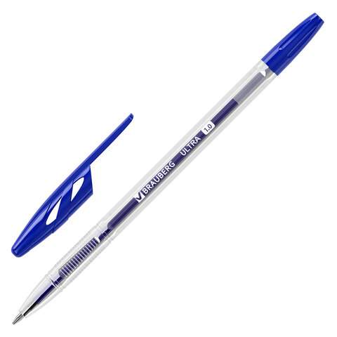 

Ручка шариковая Brauberg "ULTRA" 143558, синяя, 1 мм, 50 штук