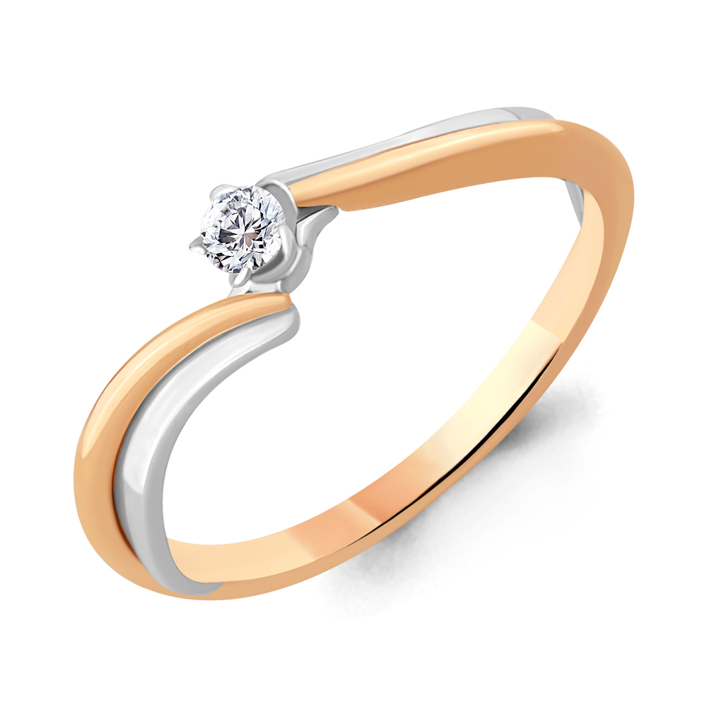 

Кольцо из красного золота с бриллиантом Aquamarine Aquamarine 963336к_585_кз р, 963336к_585_кз