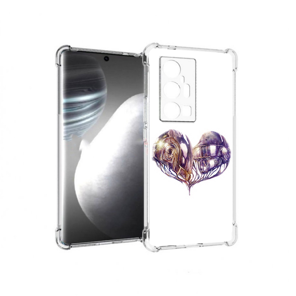 

Чехол MyPads Tocco для Vivo X7 Pro сердце абстракция (PT227071.403.596), Прозрачный, Tocco