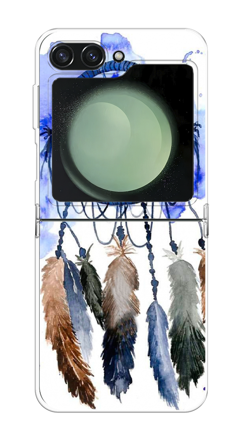 

Чехол на Samsung Galaxy Z Flip 6 "Ловец снов 1", Коричневый;синий, 2109750-1