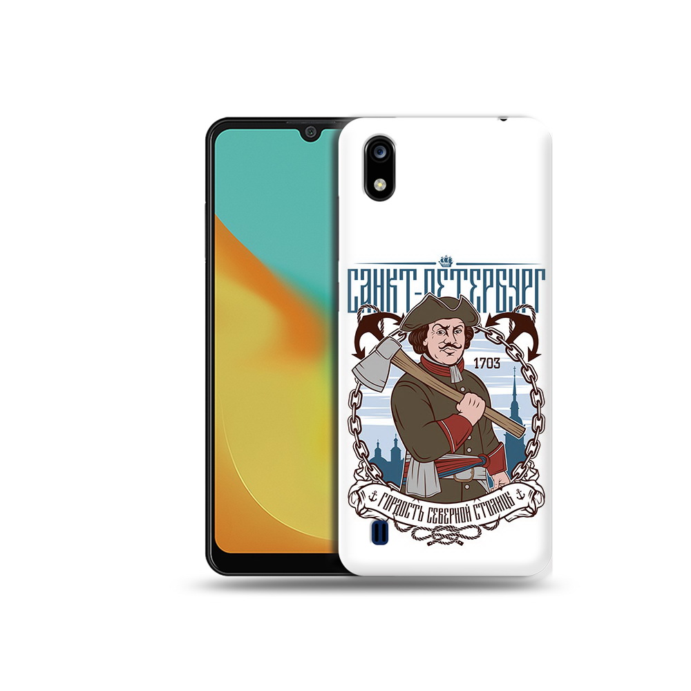 

Чехол MyPads Tocco для ZTE Blade A7 Петр первый (PT136477.473.134), Прозрачный, Tocco