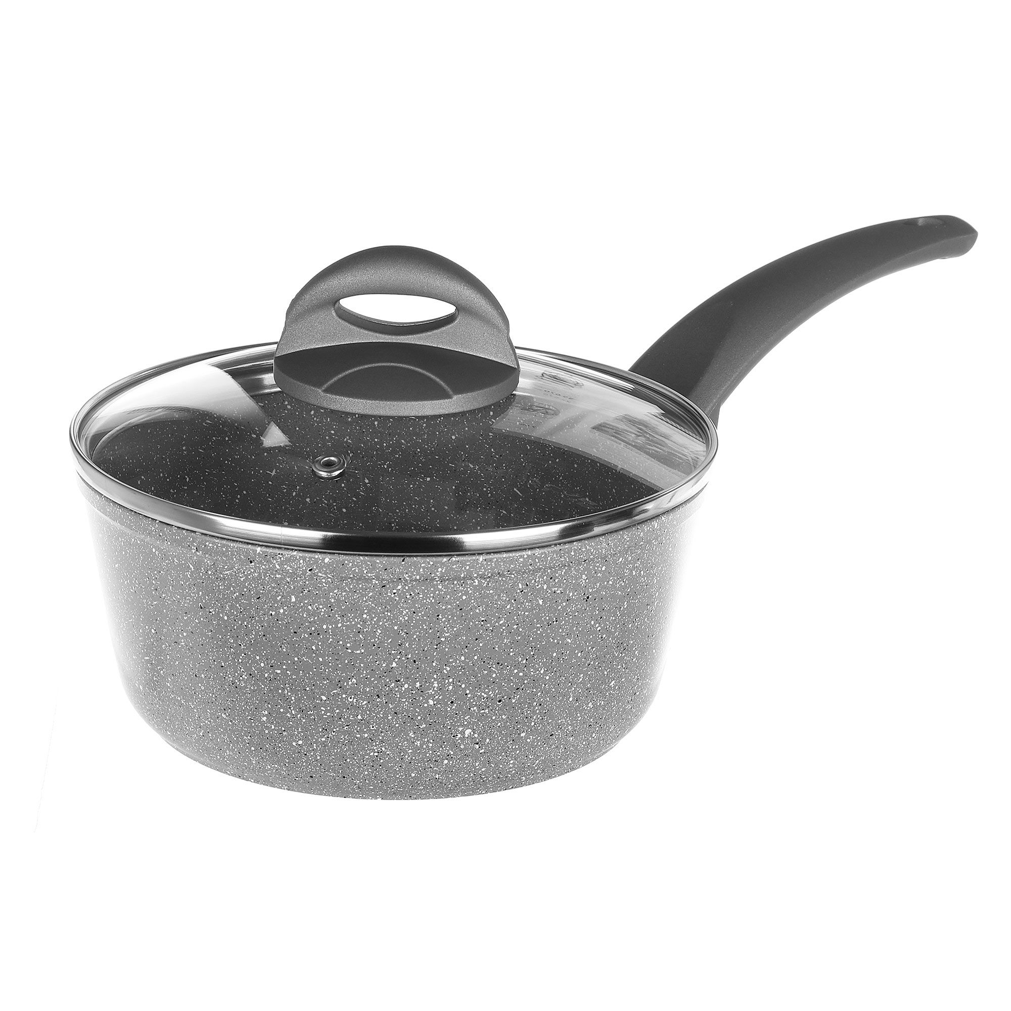 

Соусник с крышкой антипригарное каменное покрытие VERONY 18 см Kitchen star