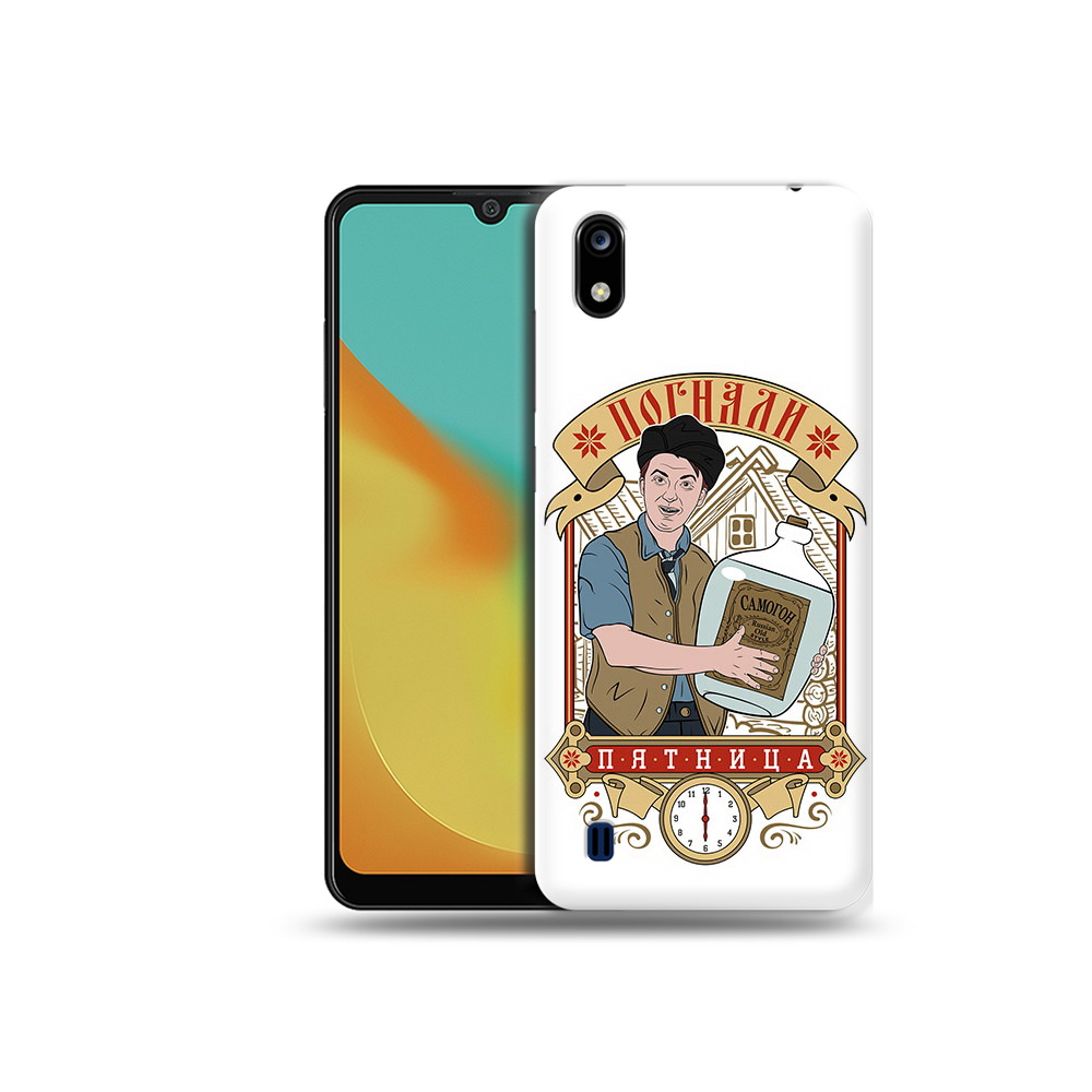 

Чехол MyPads Tocco для ZTE Blade A7 Погнали пятница (PT136477.473.137), Прозрачный, Tocco