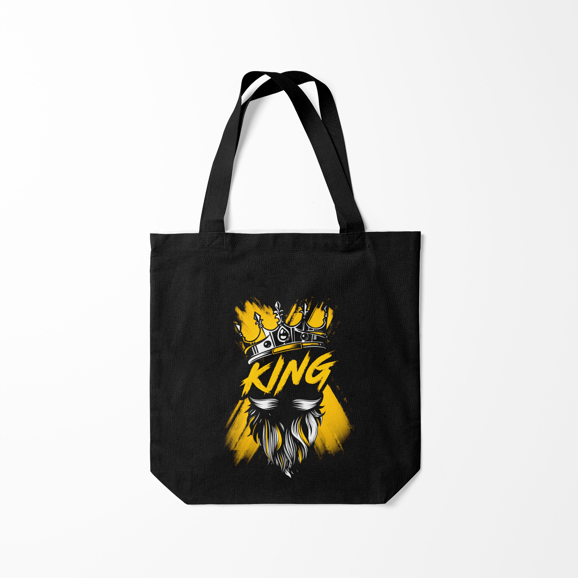 

Сумка шoппер унисекс Burnettie King groom, черный, King groom