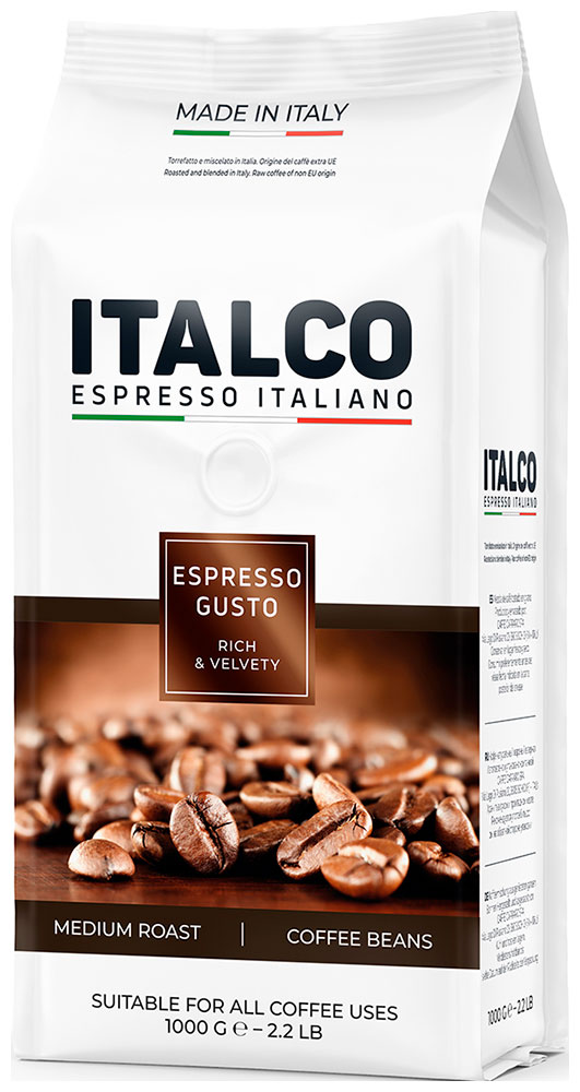 фото Кофе в зернах italco espresso gusto, 1 кг