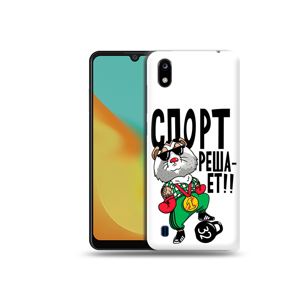 

Чехол MyPads Tocco для ZTE Blade A7 Спорт решает (PT136477.473.161), Прозрачный, Tocco