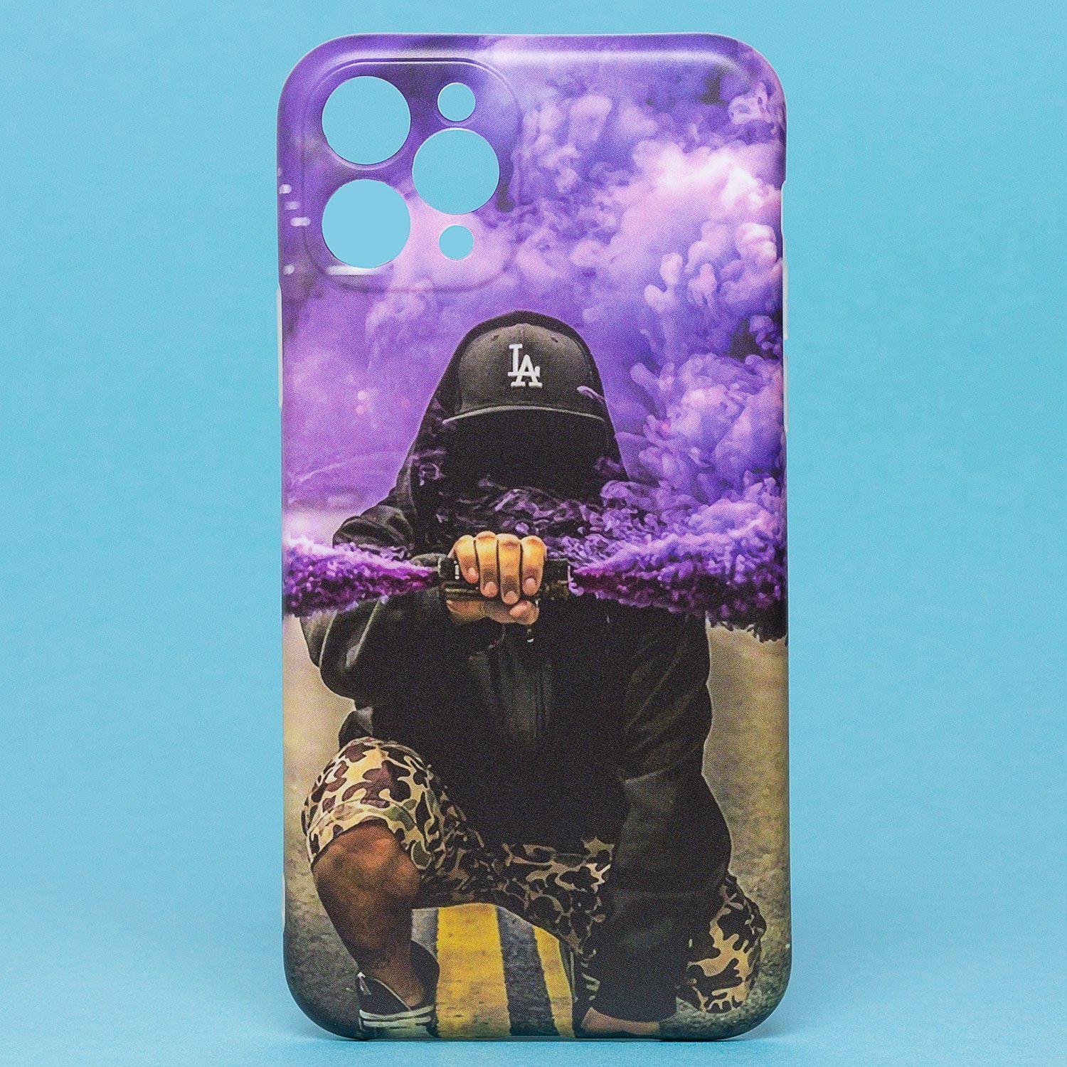 

Чехол iPhone 11 Pro силиконовый (рис.186/004), Фиолетовый, iPhone 11 Pro
