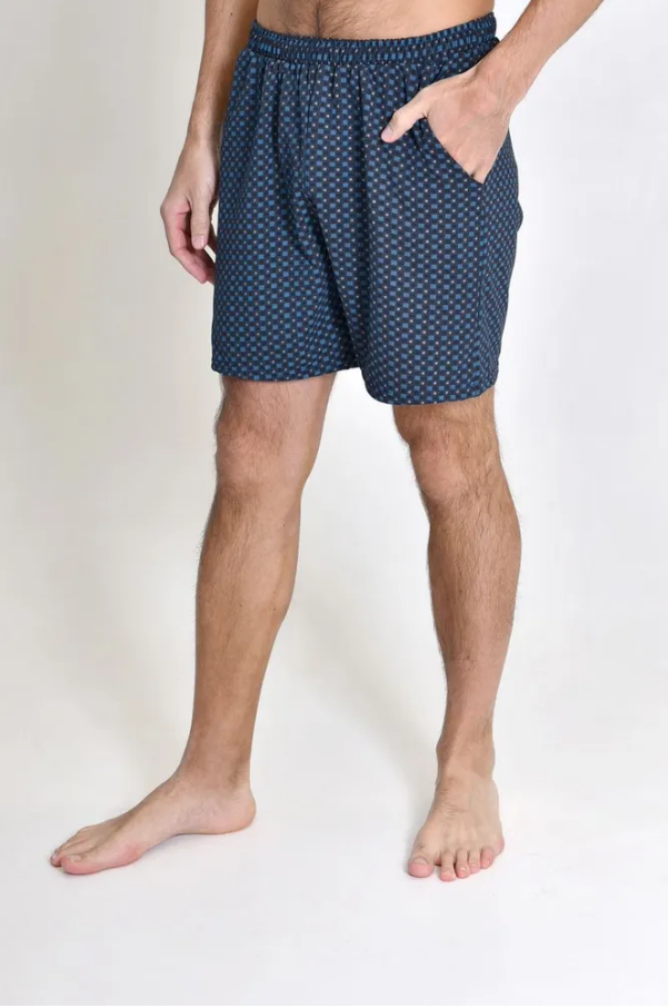 Трикотажные шорты мужские Ларита 1100 синие 56 RU