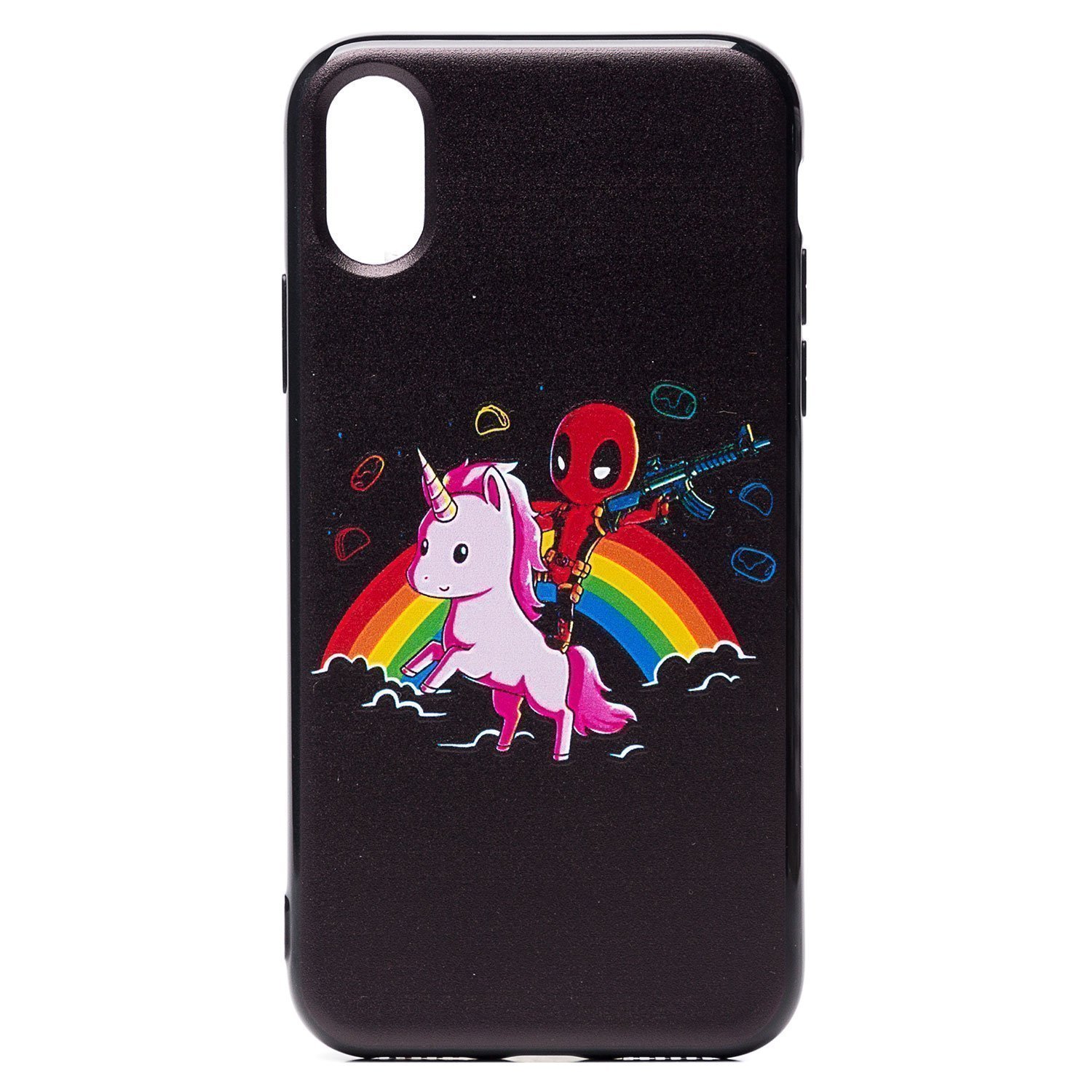

Чехол iPhone XR силиконовый (рис.221/004), Прозрачный, iPhone XR