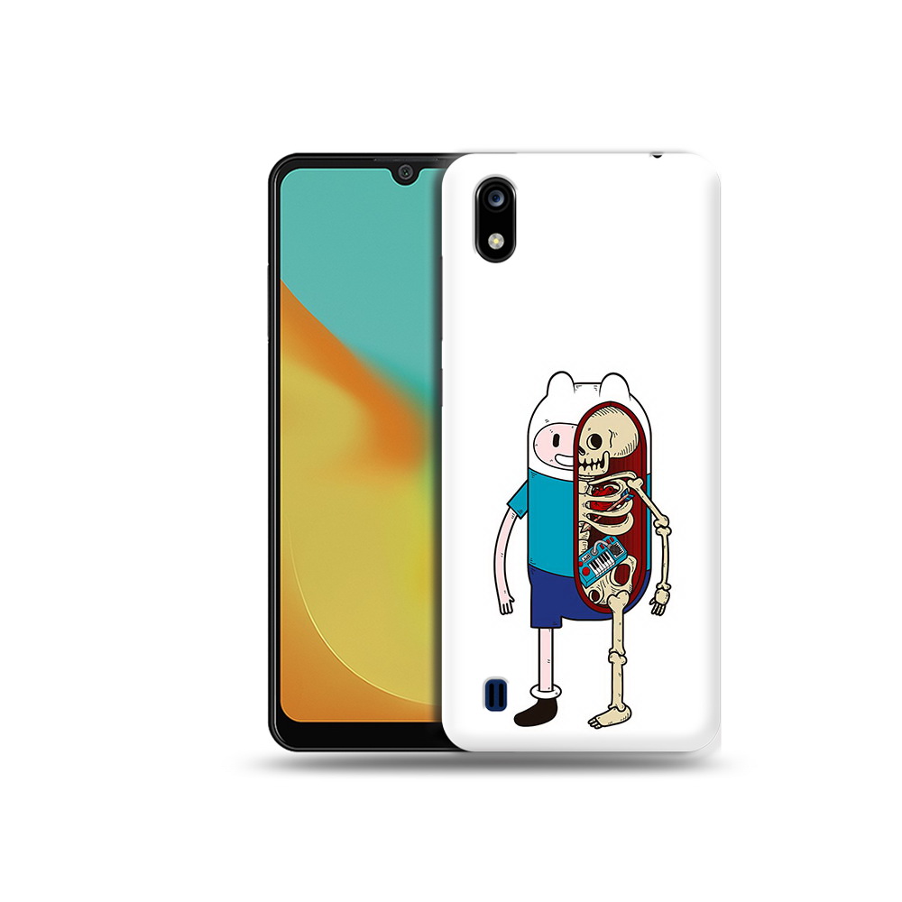 Чехол MyPads Tocco для ZTE Blade A7 Финн скелет (PT136477.473.187)